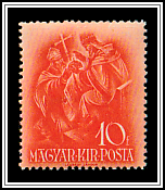 Abbot Astrik Receives Stephen's Crown from Pope Sylvester II