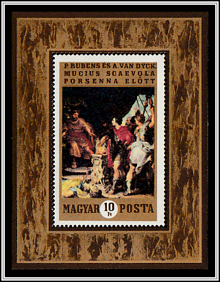 Mucius Scaevola Before Lars Porsenna; Peter Paul Reubens and Anthony van Dyck