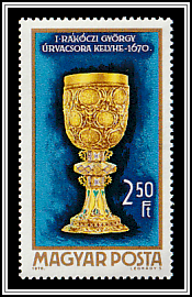 Communion Chalice of I. Rákóczi György (1670)