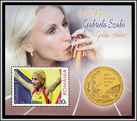 Gabriela Szabó and Her Gold Medal