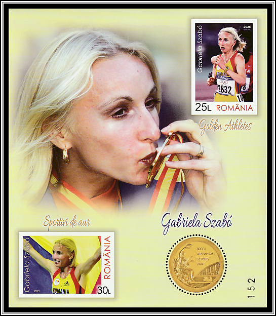Gabriela Szabó and Her Gold Medal