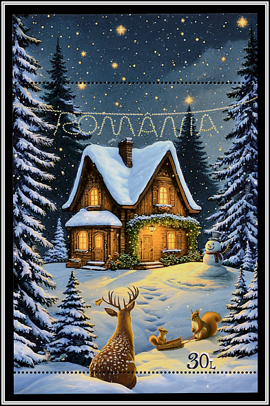 Wintertime Scene