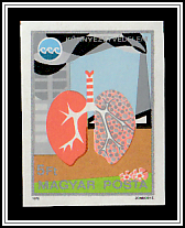Polluted Air - Diseased Human Lung