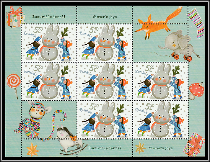 Bunny Snowman