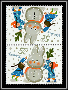 Bunny Snowman Tête-bêche Type II