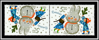 Bunny Snowman Tête-bêche Type IV