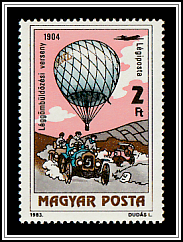 Balloon/Car Rally, 1904