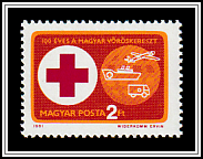 Globe with Red Cross Vehicles